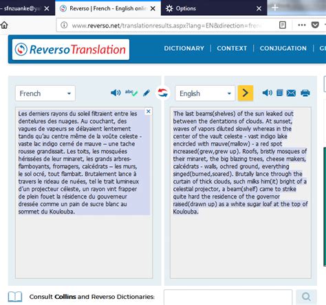 reverso english french|Translation into French .